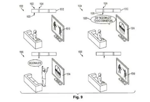 索尼趣味专利：遇到广告大喊一声，即可跳过广